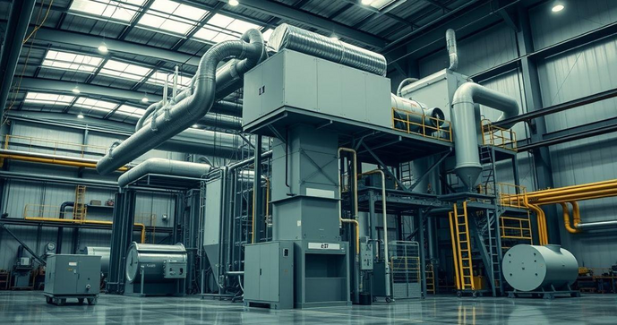 Sistema de Despoeiramento Industrial Limpeza Sistema de Despoeiramento Industrial Limpeza