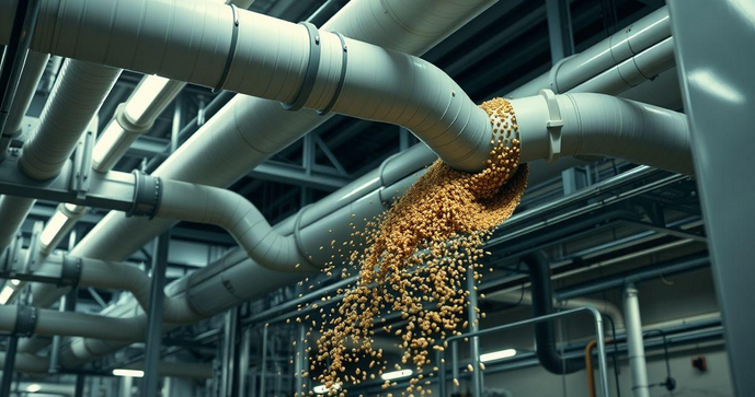 Transporte pneumático: como funciona e suas vantagens no setor industrial