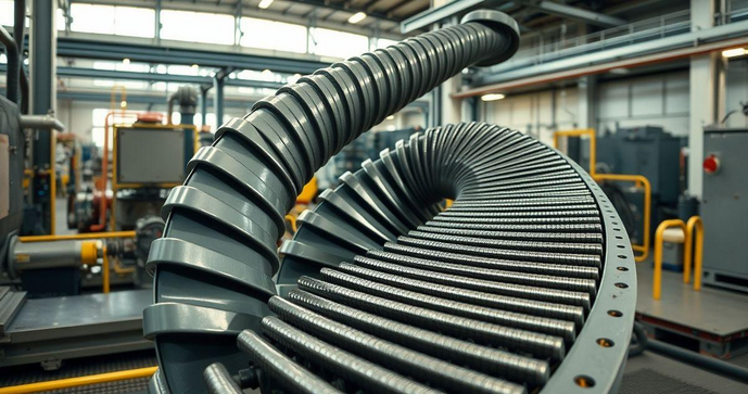 Rosca Transportadora Helicoidal: Movimentação Eficiente
