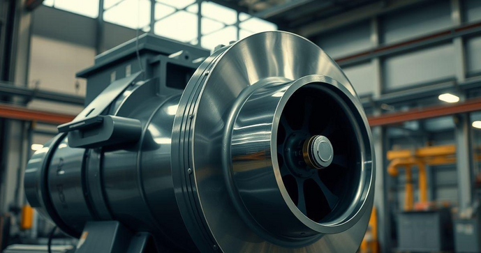 Soprador De Ar Industrial: Fluxo Otimizado
