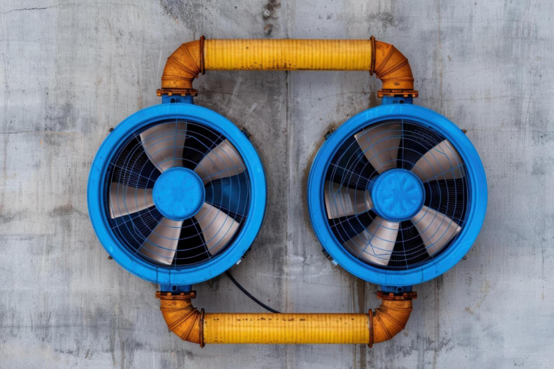 Ventiladores axiais industriais são essenciais para eficiência e conforto em ambientes de trabalho