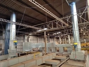 Equipamentos de ventilação industrial